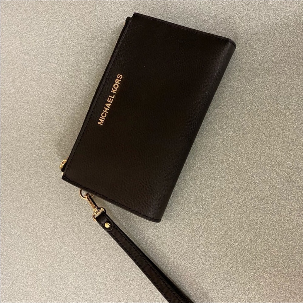 Michael Kors Leather black wallet
